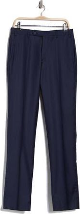 Zanella Devon Super 110s Serge Trousers in Medium Blue at Nordstrom Rack, Size 32R