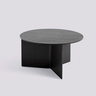 HAY Tavolo a fessura di fieno legno rotondo &Oslash;65 x H35,5