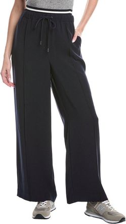 Reiss Fleur Waistband Detail Wide Leg Pant