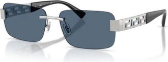 Versace Heren, Accessoires, Grijs, Maat: 58 MM