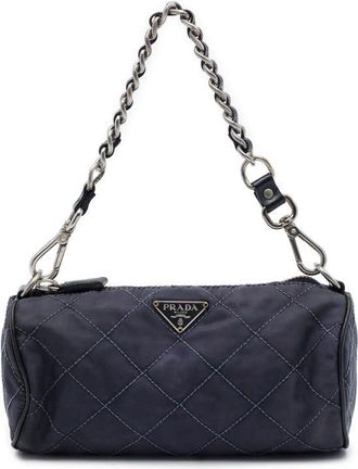 Prada Pre-owned Prada Impuntu Tessuto Barrel Pochette Ladies 95V7GPQKXVXBZ53Q