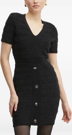 Marciano Mini-jurk met knoopdetail - Zwart