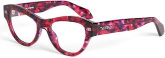 Off-white OERJ076 STYLE 76 2900 Havana Red/Purple 51mm