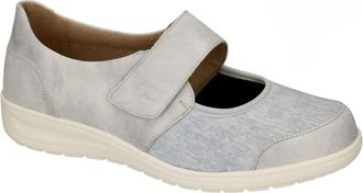 Solidus Kate - Dames - Platte Schoenen - Blauw - 40 1/2 EU - Wol - Schoenen