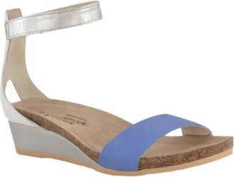 Naot Womens Pixie Sandal In Sapphire/white