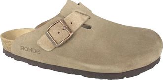 Rohde Schoenen Pantoffel 6694 - Heren - Slip ons - Bruin - 45 EU - Schoenen