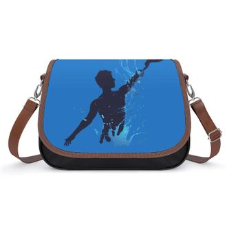 Generic Water Ball Player Crossbody Bags for Women Shoulder Messenger Bag Purse Handbags