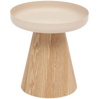 Atmosphera Tavolino hercyna beige 41,840x40cm - Atmosphera cr&eacute;ateur dint&eacute;rieur
