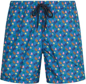 Drumohr Beachwear - Heren - Strandmode - Blauw - 2XL - Badmode
