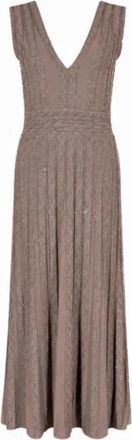 D.exterior D.exterior Kleedjes - Dames - Casual kleedjes - Bruin - S - Kleedjes