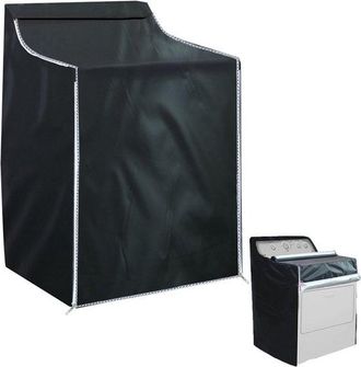 OEM Funda Protectora Para Lavadora, Tejido Oxford 210d, Funda Para Lavadora, Impermeable, Resistente Al Sol Y Al Polvo, 75 X 73 X 110 Cm, Negro