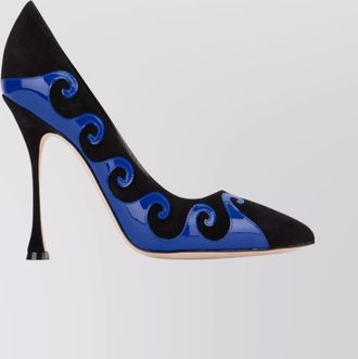 Manolo Blahnik suede pumps