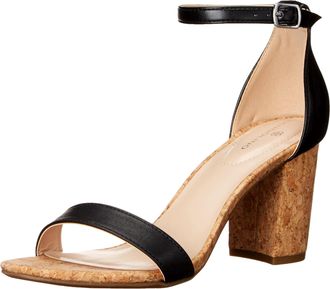 Bandolino Armory Heeled Sandal Black Glamour BNARMORY2-962 Womens