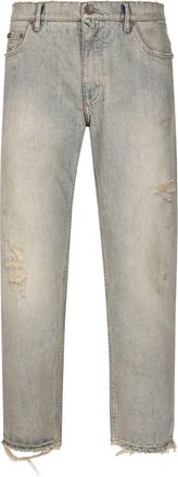 Dolce & Gabbana ripped jeans - men - Cotton - 50 - Blue
