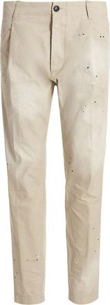 Dsquared2 Beige Tapered Chino Pants