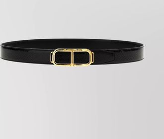 Tom Ford reversible logo belt adjustable length