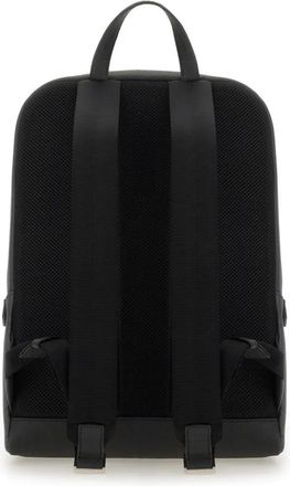 Ferragamo Rucks&auml;cke - Textured Monogram Logo Backpack - Gr. unisize - in Grau - f&uuml;r Damen