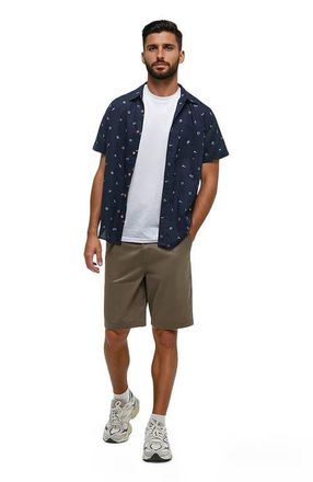 tentree Bike Around Mancos Shirt in Midnightblue/everydayadventure at Nordstrom, Size Xx-Large