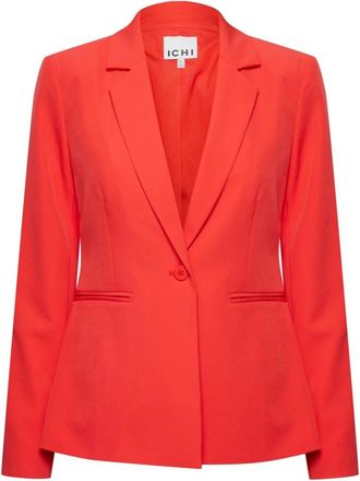 Ichi Ihlexi BL Jacket - - Jackets - Donna - Rosso - S