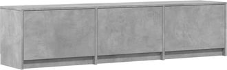 vidaXL Mueble De Tv Hormig&oacute;n Madera De Ingenier&iacute;a Vidaxl