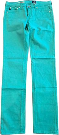AG - Adriano Goldschmied Womens The Stilt Cigarette Leg Jeans In Fsg