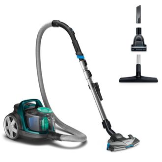 Philips Serie 5000 Aspirador Sin Bolsa - 900 W, Con Filtro Allergy Y Boquilla Triactive (fc9555/09)