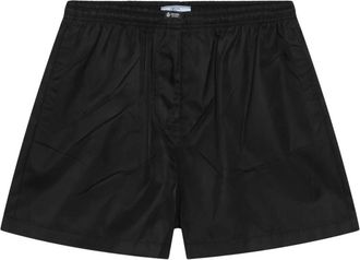 Prada Mujer, Pantalones cortos, Negro, Talla: M