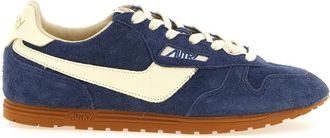 Autry Blue Lace Up Sneakers