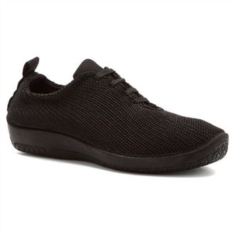 Arcopedico Womens Ls Knit Sneaker In Black