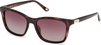 Skechers SE00172 Polarized 47H Womens Sunglasses Tortoiseshell Size 54