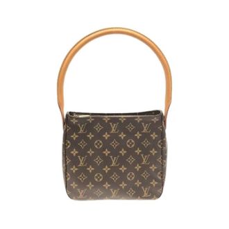 Louis Vuitton Pre-owned Shoulder Bags, female, Brown, Size: ONE SIZE Pre-owned Looping Monogram Shoulder Bag