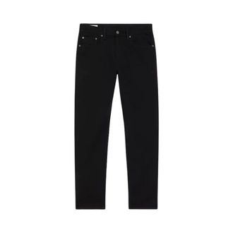 Levi's Heren, Jeans, Zwart, Maat: W31 L32 Leer