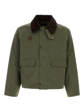 Barbour Jack met drukknoopsluiting - Groen