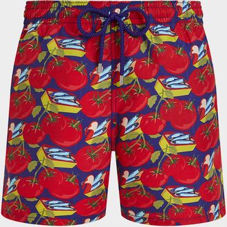 Vilebrequin Men & apos;s Sardine and Tomato Swim Trunks
