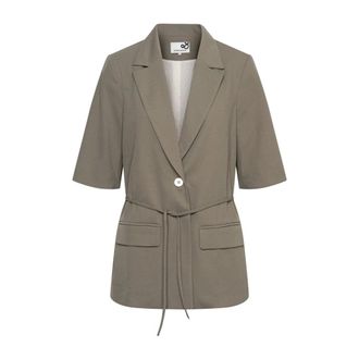 &Co Woman Dames, Jassen, Groen, Maat: 2XL Leer