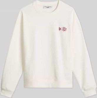 Marc O'Polo Denim Marc OPolo Denim Oversize Sweatshirt aus reiner Baumwolle - Special Drop in Offwhite, Gr&ouml;&szlig;e XL