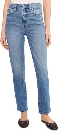 Daze Smarty Pants High-Rise Slim Straight in Alter Ego Womens Clothing Alter Ego : 26 30, Cotton/Denim/Spandex