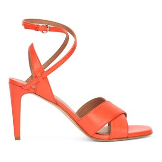 Red Valentino High Heel Sandals, female, Orange, Size: 9 US High Heel Sandal