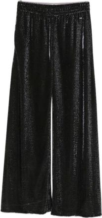 Gucci Top de punto con efecto iridiscente - Trousers - Mujer - Negro - S