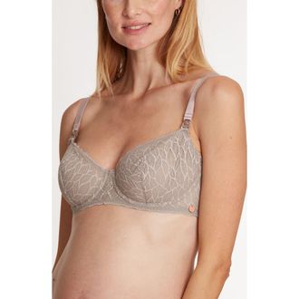Cache Coeur Bliss Pregnancy and nursing bra in Taupe at Nordstrom, Size 38D