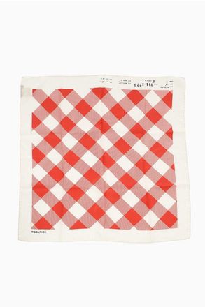 Woolrich Pure Silk Buffalo Check Scarf size One Size