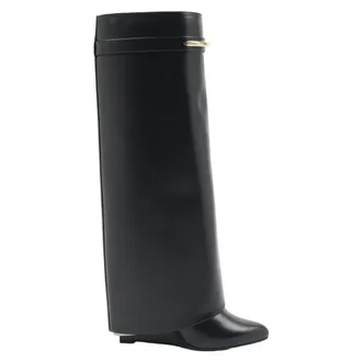 Givenchy Schoenen, Dames, Zwart, 37 EU, Hoge laarzen