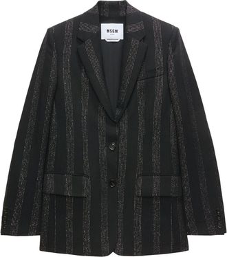 ボトムスその他 Msgm Coarse Wrap Blazer MSGM Coarse Wrap Blazer | Pink | FARFETCH SG