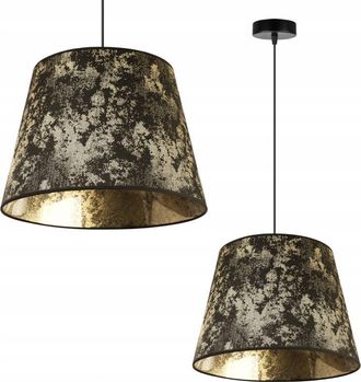 OEM L&aacute;mpara Colgante, L&aacute;mpara De Techo, Pantalla, Patr&oacute;n Dorado