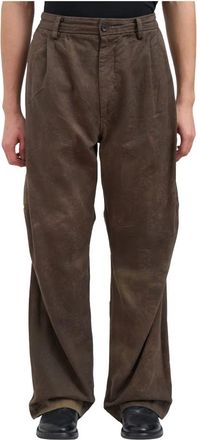 Ziggy Chen Hombre, Pantalones, Marrón, Talla: M