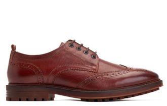 Base London Yukon Grain Mens Shoes - Tan - Size UK 11