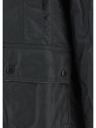 Barbour Womens Waxed Jacket Breadnell Sage Cotton Puffer