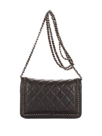 Chanel 2010 quilted shoulder bag - Black