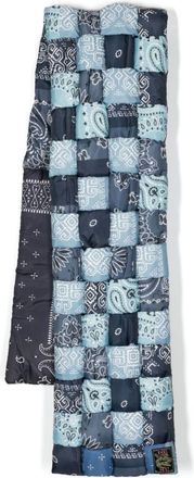 KAPITAL bandana-print woven scarf - men - Polyester - One Size - Blue