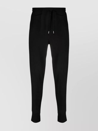 Paul Smith cotton stripe-trim track pants